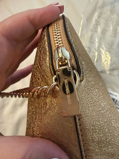 Gold Michael Kors Handbag