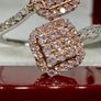Gold 9K Rose Gold SGL Certified Natural Pink Diamond & White Diamond Image 10