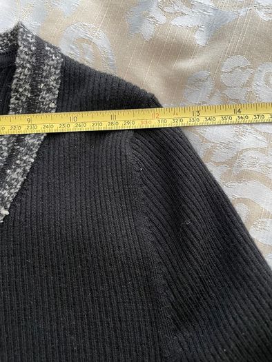 Black Paule Ka Merino Wool Cardigan