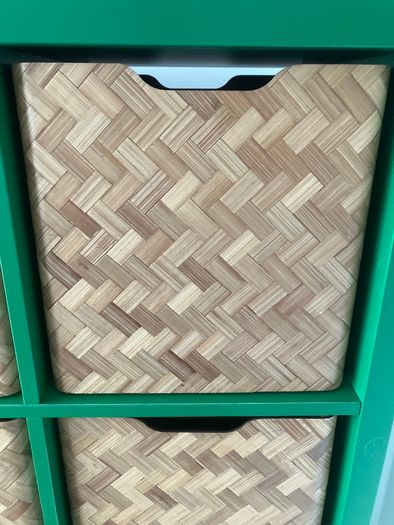 Bamboo storage box