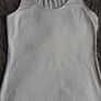White Hollow Top Size 10 Image 3