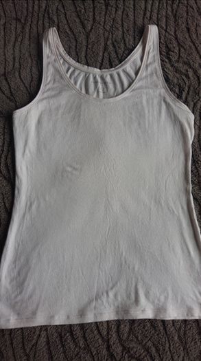 White Hollow Top Size 10