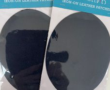 2 Sets Iron on Leather Patches