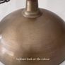 brass pendant light from Eaton and boru Image 10