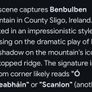 painting Benbulben painting a mountain in Co Sligo Ireland signed Scanlon bottom right Image 5