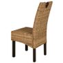 Dining Chair 2 pcs Kubu Rattan Mango Wood Image 3