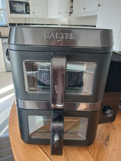 salter double air fryer brand new
