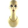 Mid century gold tone costume necklace Image 4