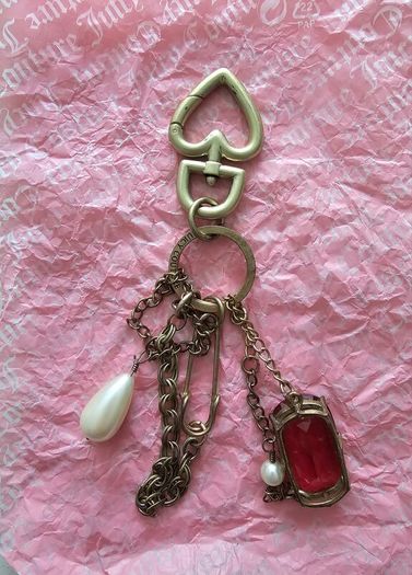 Juicy Couture Vintage Bag Charm/Key Chain