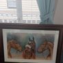 The Three Winter Kings" Framed Horse Racing Print (Hardy Eustace, Moscow Flyer, Kicking King) Image 2