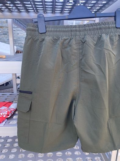 Khaki colour cargo shorts