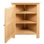 Corner Cabinet 59x36x80 cm Solid Oak Wood Image 4