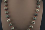 Ancient Burmese Pumtek Pyu &amp; Carnelian Beads Necklace