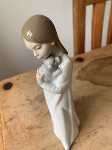 Beautiful Figure Holding Puppy