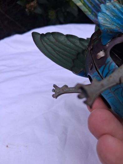 Rare Ges Geschutzt Wind up Turkey