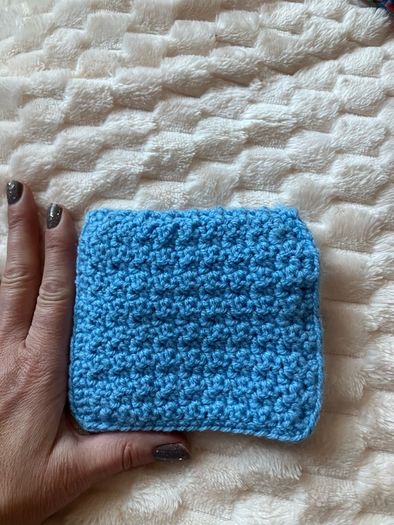 Handmade crochet purse