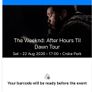 The Weeknd Tickets Croke Park Saturday 22 August Image 2