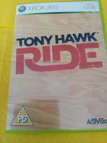 Tony Hawk s Ride skate board game Xbox 360 Games
