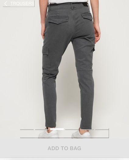 Women's Superdry  skinny cargo jeans brand new with tags