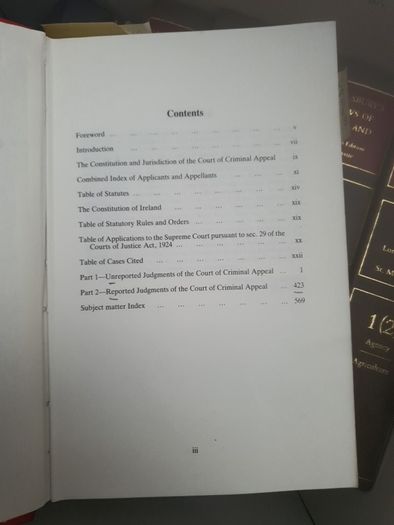 Collection of Law Books