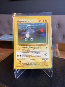Pokemon Base set Magnemite 53/102 Near Mint Condition