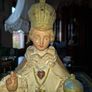 Beautiful Very Large Old Child of Prague Statue, likely produced in Ireland during the early 20th century, Postage Available or collection, Measurements are in the photo's Image 9