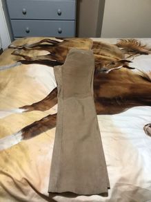 Ladies leather trousers size 10