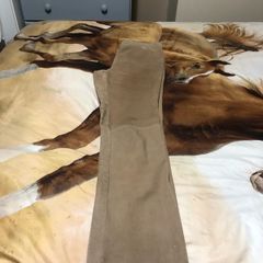 Ladies leather trousers size 10
