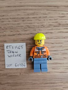 lego cty1465 train worker, set 60336