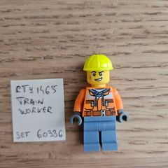 lego cty1465 train worker, set 60336
