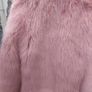 Bershka pink faux fur jacket (free postage) Image 2