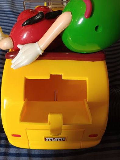 M&M's Rebel Without A Clue Hot Rod Candy Dispenser. (A few minor marks. See pictures.)