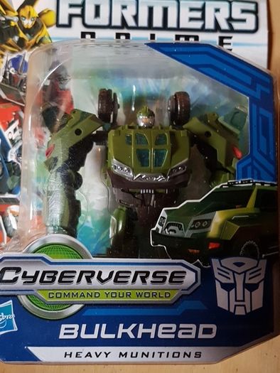 BNIP Transformers Bulkhead Cyberverse Collectors Item