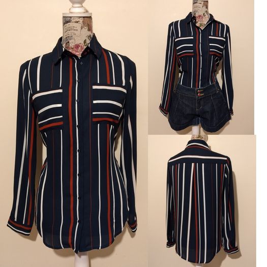 Beautiful long sleeved shirt blouse