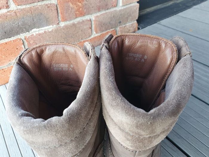 Panama Jack Phoebe Leather boots with leather lining