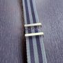 Genuine Omega blue and grey NATO strap 20mm Image 3