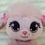 GUND P.Lushes Pets Pinkie Monroe Plush approx. 7" Pink Poodle Used Please see pictures Image 3