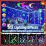 Night Light Projector for Bedroom, 93 Lighting  3 Films Star Projector Plug in Night Light Kids, 360  Rotate & Timer & Dimmable Sensory Lights, Nursery Decor Image 3
