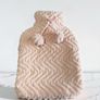 New Primark Home Blush Pink Fluffy Faux Fur Hot Water Bottle Image 2