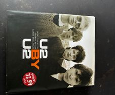 U2 - signed book with ticket & receipt