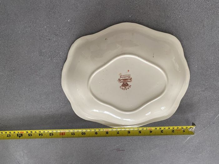 Mason's Plate Mandalay Design