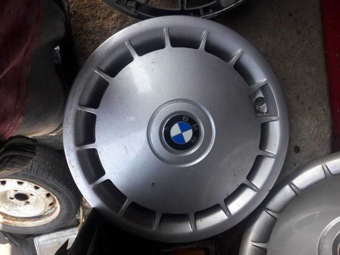 4 x BMW Genuine 1984-1992 BMW E30 325e 325i 528e 14" Wheel Trims Hubcaps