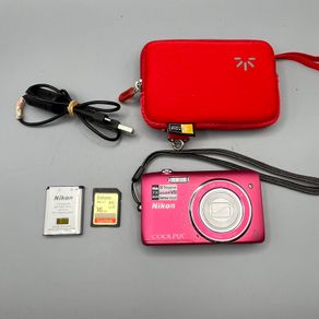 Nikon COOLPIX S3500 20.1MP - Digital Camera - Pink - Full Kit