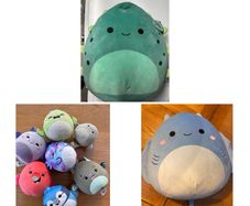 Squishmallows Bundle Lux & Wasabi & Minis