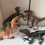 Set of 4 Jurassic World Velociraptor Dinosaurs Charlie,Blue,Delta,Echo Image 2