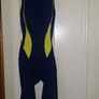 Waikoa sports long leg shorts navy/yellow swimsuit size XS UK6 EU34 Postage included Image 3