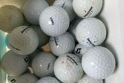 30 used Bridgestone Tour B practice grade golf balls