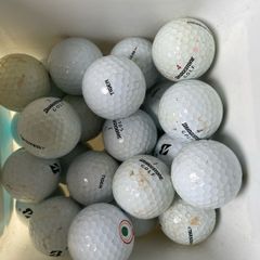 30 used Bridgestone Tour B practice grade golf balls