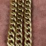 NWOT JUICY COUTURE Super Funky Matt Gold-Tone Chunky 3 Tier Chain Bracelet - 75% Discount Image 2