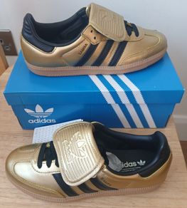 Adidas Samba LT Gold Metallic UK5 EU38 New